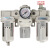 气源处理器AC3000-03三联件过滤器SMC型油水分离器调压阀给油雾器 AC5000-06D【6分/自动排水】