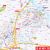 2024年全新版北京城市地图交通旅游城区高清图可标记约86x60厘米
