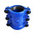 勤致（QINZHI）球墨铸铁抢修器哈夫节补漏抢修节水管堵漏器 DN150*30厘米