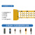 定制车牌识别一体机广告道闸栅栏空降栏杆小区车库停车场自动收费 黄直流无刷空降道闸 3-6米
