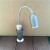 充电18650手电筒小台灯弯曲带强磁铁LED软管工作灯维修灯 强光 黑色（不含电池 充电器）
