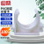 铸固 HK-5180 PVC固定水管卡U型鞍型卡 塑料组装迫码 Φ20mm白(100个)