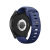PENC IWATCH适用出门问问Ticwatch Pro5/3X智能手表表带一二代GTH2运动硅胶C2/E2/S/GTX/GTK/GTW官方24G版配件 升级·官方硅胶-表带【深蓝色】 22mm适用