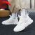 安踏（ANTA）男鞋运动鞋2024官方新款复古潮流跑步鞋休闲老爹鞋子 -3象牙白 42