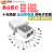鑫谷昆仑MU850W750G1000电源冰山版白色额定850W全模组ATX3.0 昆仑KL1250G黑色ATX3.0