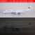 BURJUMAN东方航空飞机模型350带轮子带灯东方航空东航飞机模型云南777仿真 东航空客350升级版 带声控灯