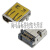 HDMI高清连接器公头夹板式母座普通镀金19P 1.6夹板HDMI公头插头 沉板0.8前插后贴