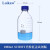 YOUTILITY试剂瓶 肖特蓝盖试剂瓶蓝盖玻璃瓶 透明棕色丝口 1000ml GL45盖