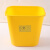 医疗垃圾桶黄色脚踏污物桶医院生活废物利器盒废弃物收集桶 黄色15L无盖1个无盖款