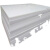 白色塑料板硬板pp板防水板塑料隔板胶板硬pe尼龙板可裁剪板材加工 2米*1.3米*6mm