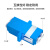 创优捷 UJ0119 光纤适配器 耦合器/法兰盘  LC-LC 双工 单模 蓝色-外壳:塑料-套筒:氧化锆 带金属片