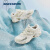 斯凯奇（Skechers）春夏季老爹鞋机甲鞋三代运动休闲鞋跑步鞋 女款896212-白色/海军蓝/红色 35