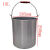 防爆铝桶油桶加油站用铝桶圆桶加厚直型铝桶锥形铝桶铝半圆消防桶 一体直型桶15L