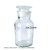 拔罐广口瓶磨砂瓶密封罐玻璃瓶试瓶棉磨口空瓶 30ml透明