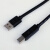 富仑 USB延长线2.0电视u盘鼠标键盘扩展线电脑数据连接加长线打印机分线器转接线雾面黑5米 FL-U103
