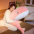 KAKADREAM大号海洋鲸鱼毛绒玩具公仔女生鲸鱼长抱枕礼物抱睡长条夹腿玩偶 蓝色 60cm（无内胆）