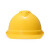梅思安 安全帽 型号：V-Gard500豪华透气梅思安 加厚ABS 可印logo 黄色