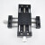 铝合金二维XY轴手动移动滑台微调不锈钢丝杆光学位移平台 双行程30*30mm带底板滑台