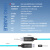 纯光纤USB3.1 A公对公延长线USB3.0数据线拓展坞直播摄像头深度相机监控 纯光纤USB3.1 A公对A公线一体式 USB04 40m