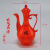SMVP拜神用品酒杯茶杯套装家用全套塑料红色杯贡品家用一整套三筷酒壶 茶杯 5个/一拍 0ml 0只