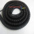 弹簧线PU伸缩螺旋线缆国标铜芯电缆线黑色电源线 黑2芯1平方5.0米