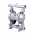 隔膜泵 气动隔膜泵PPL工程塑料耐腐蚀QBY-15/25/40304不锈钢铝合金抽胶泵 QBY-40铝合金+丁腈