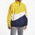 耐克（NIKE）Big Swoosh 大Logo梭织拼色夹克外套 男款 黄色 L;