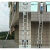 伸缩梯子铝合金梯家用梯升降梯便携梯人字梯子工程梯折叠阁楼梯子 德标单面32米