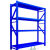 仓储货架服装仓库置物架多层重型家用置物架超市快递铁架货物架 蓝色主架（尺寸长宽高） 轻型120*40*200*4层