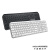 罗技（Logitech）大师系列MXKEYSS无线蓝牙键盘智能背光宏自定义可充电办公 MX Keys S 白+MX Palm 是