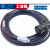 SV660/630伺服线编码器电缆S6-L-P111-3.0/S6-L-P121-5.0-T 国产高柔黑色线 10m