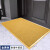 地毯入户门垫室外防滑商用地垫PVC丝圈防水脚垫环保金 金色[丝圈植入皮底技 60 x 120cm
