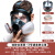 LISM防毒面具全面罩全脸喷漆专用放毒氧气面罩防尘口罩防护罩喷塑化工 硅胶防雾面具主体+7号防尘毒