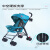 婴儿推车可坐可躺宝宝简易超小儿童溜娃轻便折叠便携式伞车手推夏 伞车装备--