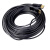 富仑 DP光纤线8K60Hz镀金插头带卡勾纯光纤线高清视频连接线黑色70M FL-DP211