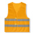 背心铁路工务段反光马甲网布透气施工地市政工作服可 二横荧光黄-K68