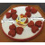 醒狮卡通馒头包子造型模具果蔬包祝寿花饽饽工具全套花样面食中式 08树形模具 尺寸 8.3X18.5厘米