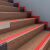 台阶自粘止滑条 楼梯防滑条 室外踏步PVC防水防滑贴 斜坡压条 单色灰 6CM宽带粘胶1米价