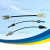 工厂供AVAGO高塑料光纤连接器ABB高低压变频器逆变器光纤接头 双工HFBR4516（灰）个
