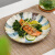 美浓烧（Mino Yaki）日本进口盘菜盘家用碟子饺子盘日式餐盘釉下彩餐具盘复古 小钵