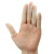 普舍（PUTSCHE）乳胶手指套无尘防滑农用一次性工业橡胶劳保手指套粉笔点钞  磨砂切口指套 小码/1000个