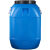 塑料桶蓝色加厚水桶酵素桶油桶酒桶25L升100斤方桶蓝色实验室用桶 加厚蓝色25升50斤方桶大口
