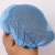 赛瑞佳可水洗无尘帽工作帽车间网帽厨房帽男女通用透气头套夏 普通款10个(蓝色)