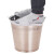 海斯迪克 不锈钢提水桶 加厚手提式拖把桶储水桶 便携户外水桶清洁洗车桶 无磁36cm HKWY-20