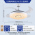 V-POWERled隐形风扇灯具家用客厅餐厅变频吊扇灯卧室灯扇一体电扇吊灯 42寸变频三色+六档调速