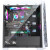 鑫谷拉克斯LUX电脑主机机箱360水冷ATX大板台式机亚克力侧透中塔 LUX青春版 静雅白