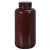 PP特厚耐高温酸碱避光小瓶子1L试剂瓶5-1000mL密封塑料瓶 HDPE广口瓶1L_棕色(90个/箱)