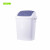 垃圾桶大容量办公室户外物业带盖厨房商特大 加厚30L白色带盖