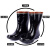 东部工品 工矿靴防滑pvc一体安全防护橡胶高筒雨靴矿靴 中筒*38 