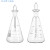 锥形毫升三角具铂氧气燃烧瓶瓶100/250/500/1000ml石英玻璃量瓶三 石英1000ml/29铂1.0mm